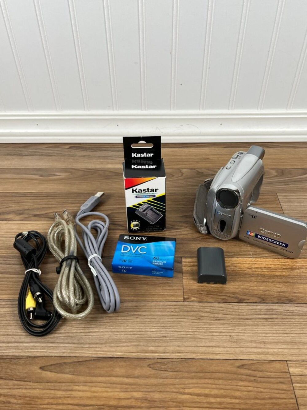 Canon ZR600 MiniDV Camcorder 2.7" LCD 800x Digital Zoom with Accessories Package